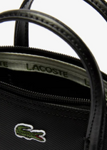 Afbeelding in Gallery-weergave laden, Mini sac cabas zippé L.12.12 Lacoste noir
