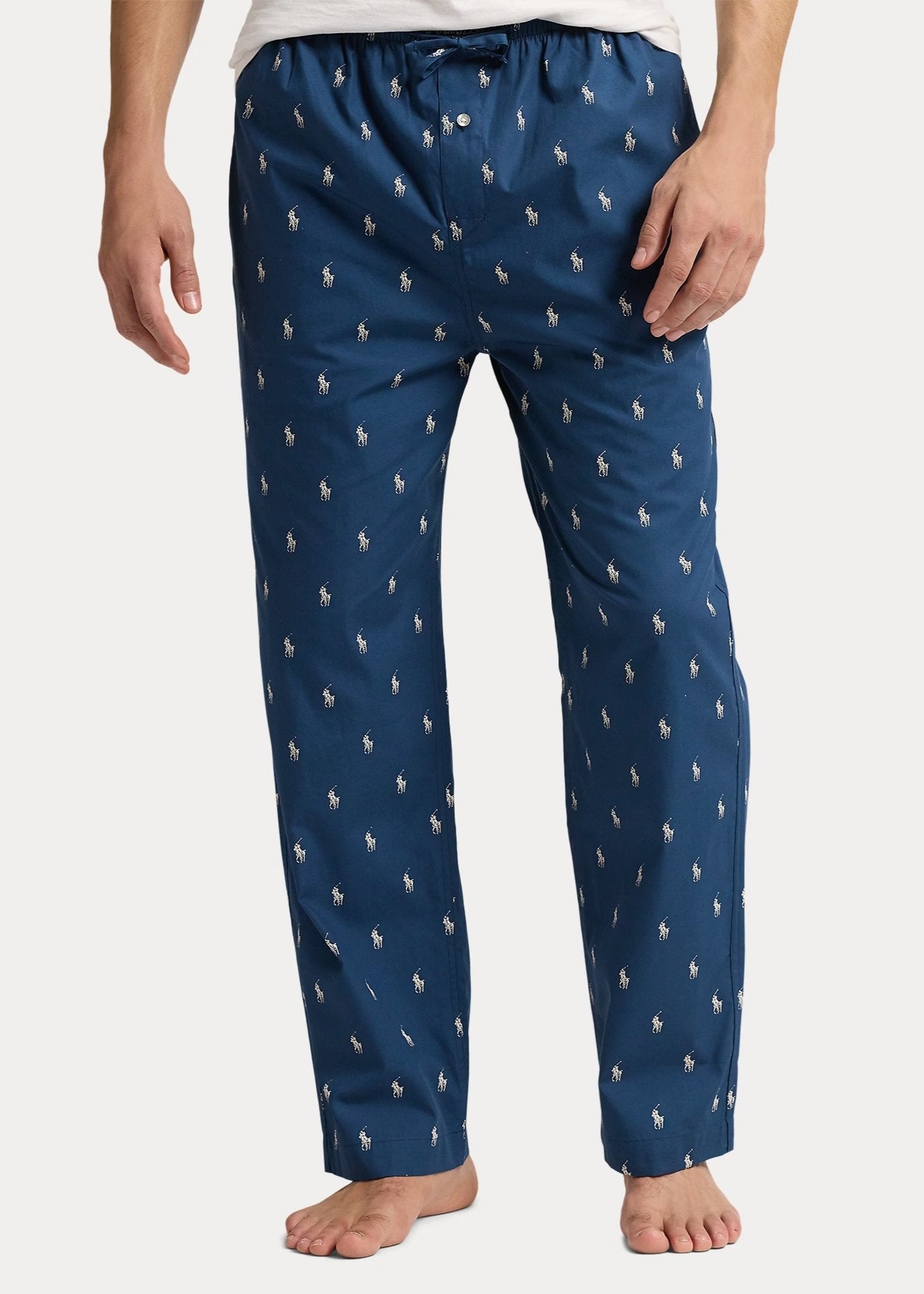 Pantalon de pyjama Poney Ralph Lauren bleu pour homme | Georgespaul