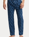 Pantalon de pyjama Poney Ralph Lauren bleu pour homme | Georgespaul