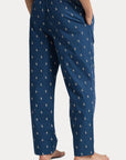 Pantalon de pyjama Poney Ralph Lauren bleu pour homme | Georgespaul