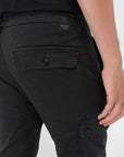 Pantalon cargo Replay noir pour homme | Georgespaul 