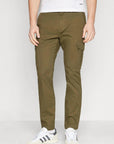 Pantalon cargo Tommy Jeans kaki - Georgespaul