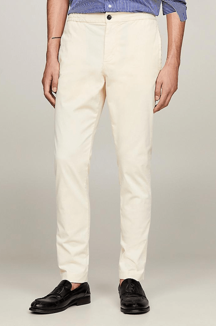 Pantalon chino Tommy Hilfiger beige - Georgespaul