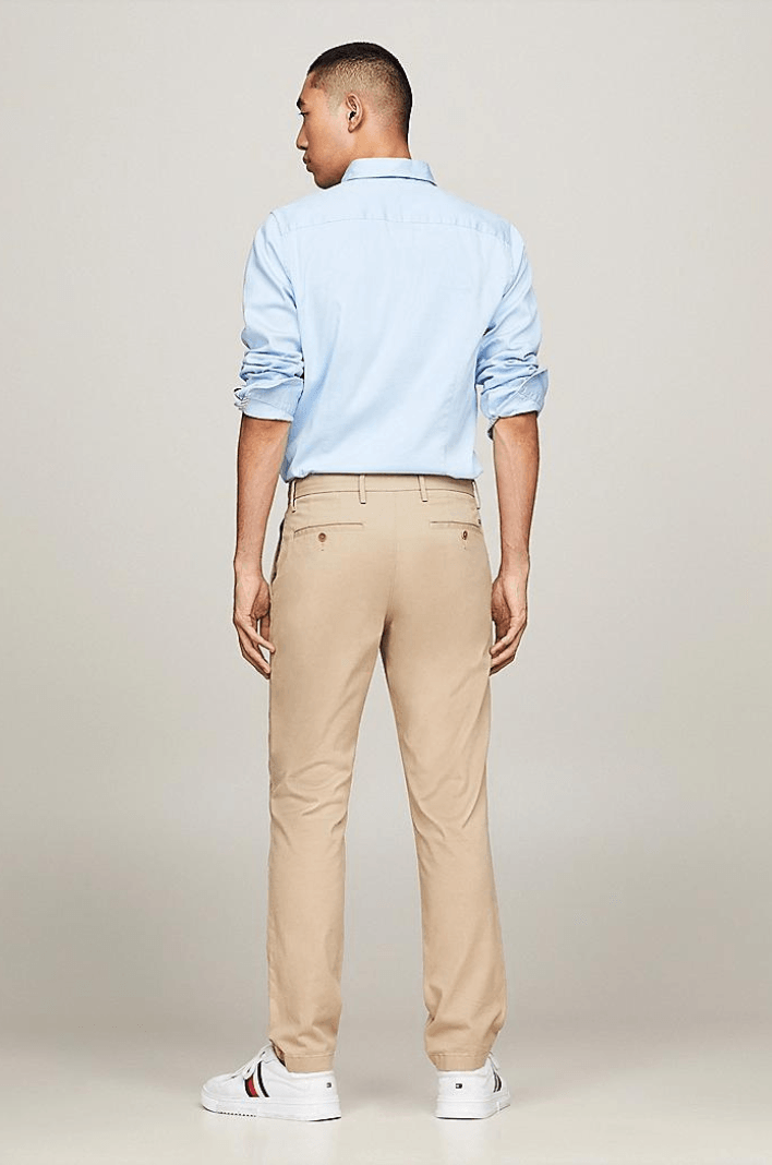 Pantalon chino Tommy Hilfiger beige - Georgespaul