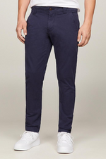 Charger l&#39;image dans la galerie, Pantalon chino Tommy Jeans bleu marine en coton bio
