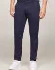 Pantalon chino Tommy Jeans marine - Georgespaul