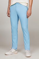 Afbeelding in Gallery-weergave laden, Pantalon chino slim Tommy Hilfiger bleu coton bio stretch
