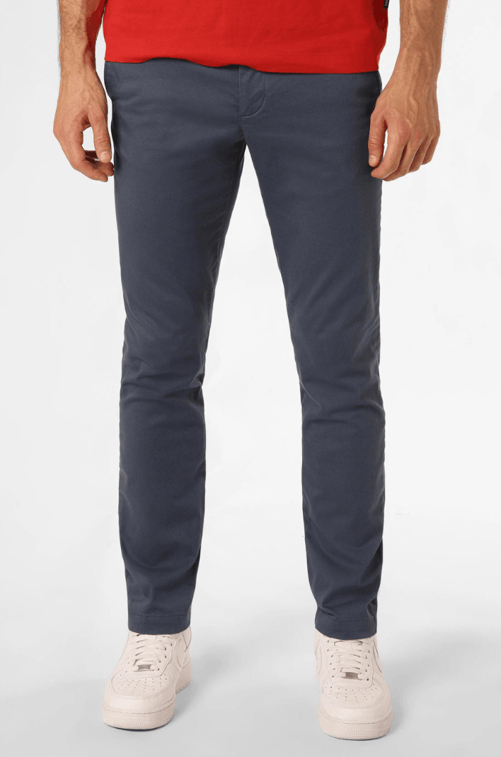 Pantalon chino slim Tommy Hilfiger bleu stretch - Georgespaul