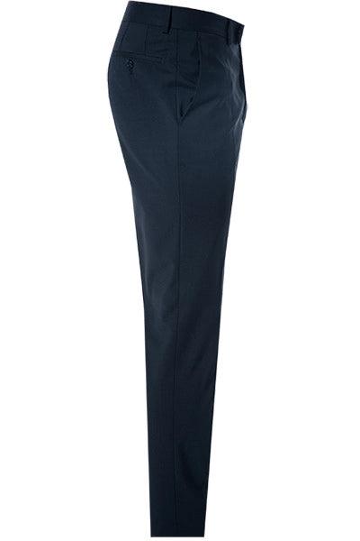 Pantalon de costume Lagerfeld marine en laine 690 - Georgespaul