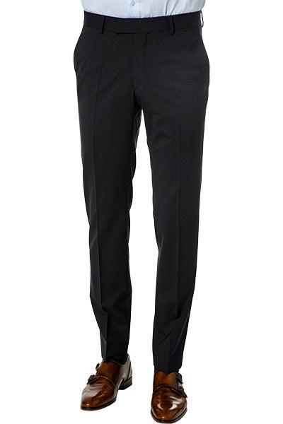 Pantalon de costume Lagerfeld marine en laine 690 - Georgespaul