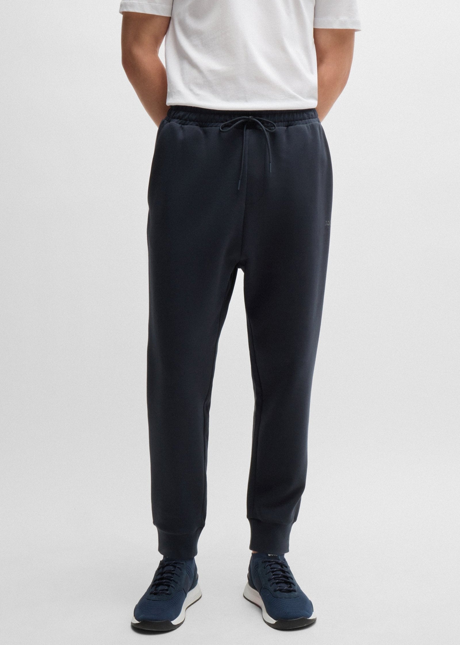 Pantalon de jogging BOSS marine pour homme | Georgespaul 