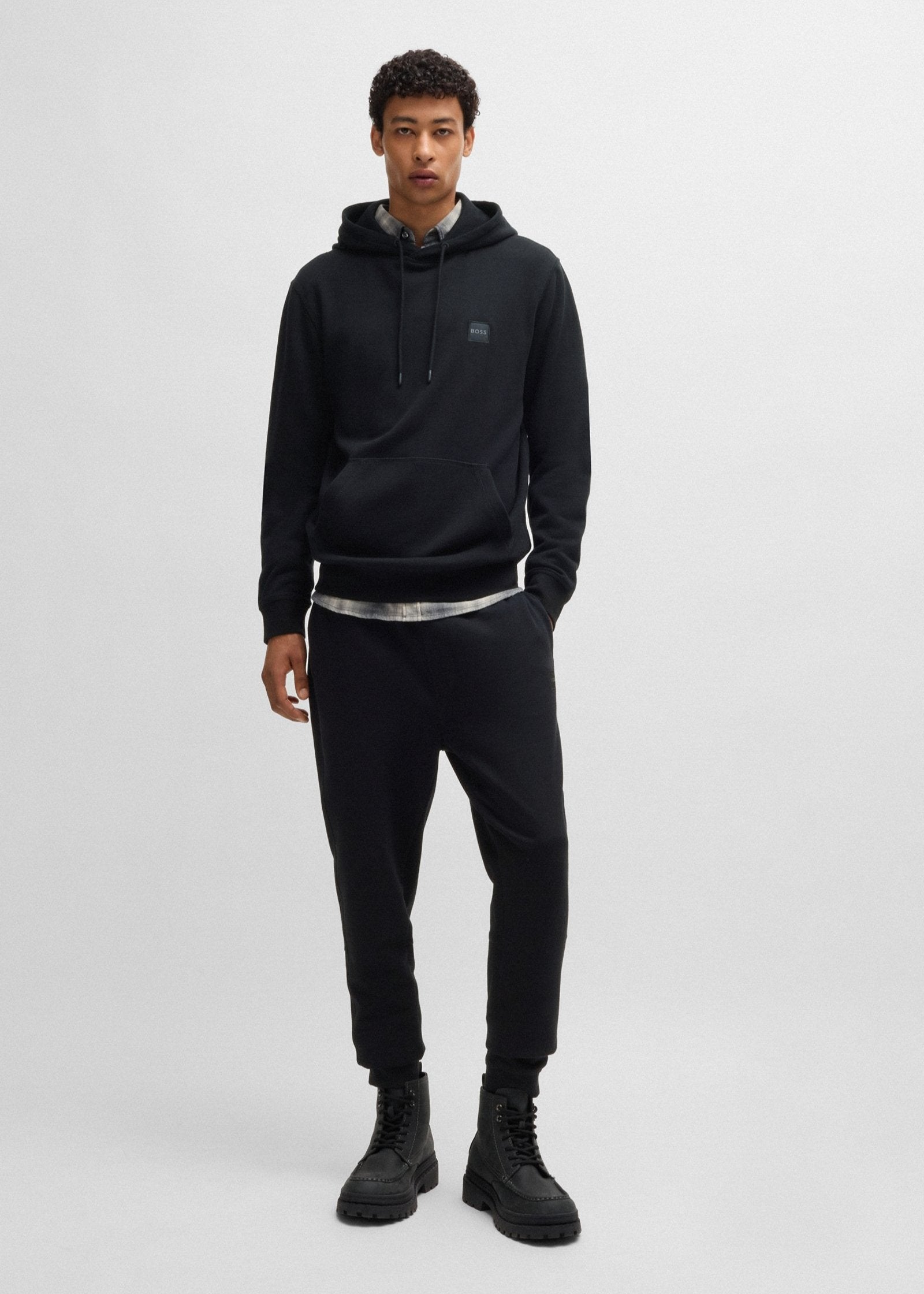 Pantalon de jogging BOSS noir pour homme | Georgespaul 