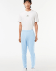 Pantalon de jogging Lacoste bleu clair en coton bio - Georgespaul