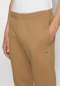 Pantalon de jogging homme Lacoste marron en coton bio I Georgespaul