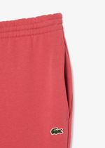 Laden Sie das Bild in den Galerie-Viewer, Pantalon de jogging Lacoste rouge en molleton de coton bio | Georgespaul

