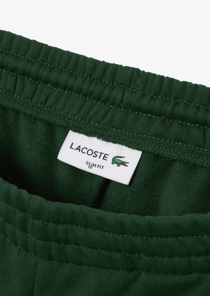 Pantalon de jogging Lacoste vert coton bio - Georgespaul