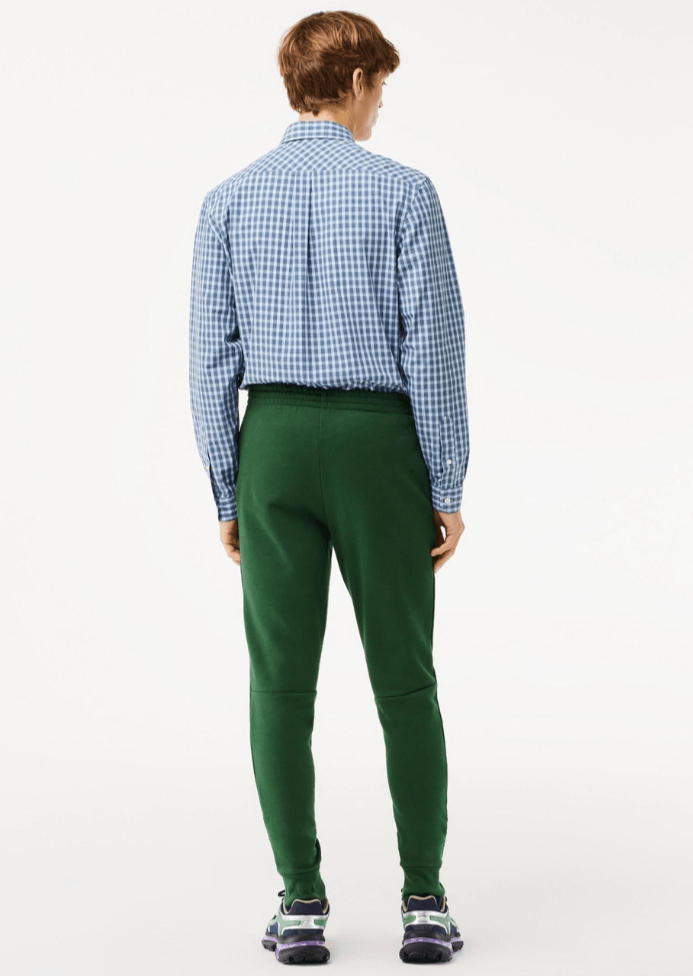 Pantalon de jogging Lacoste vert coton bio - Georgespaul