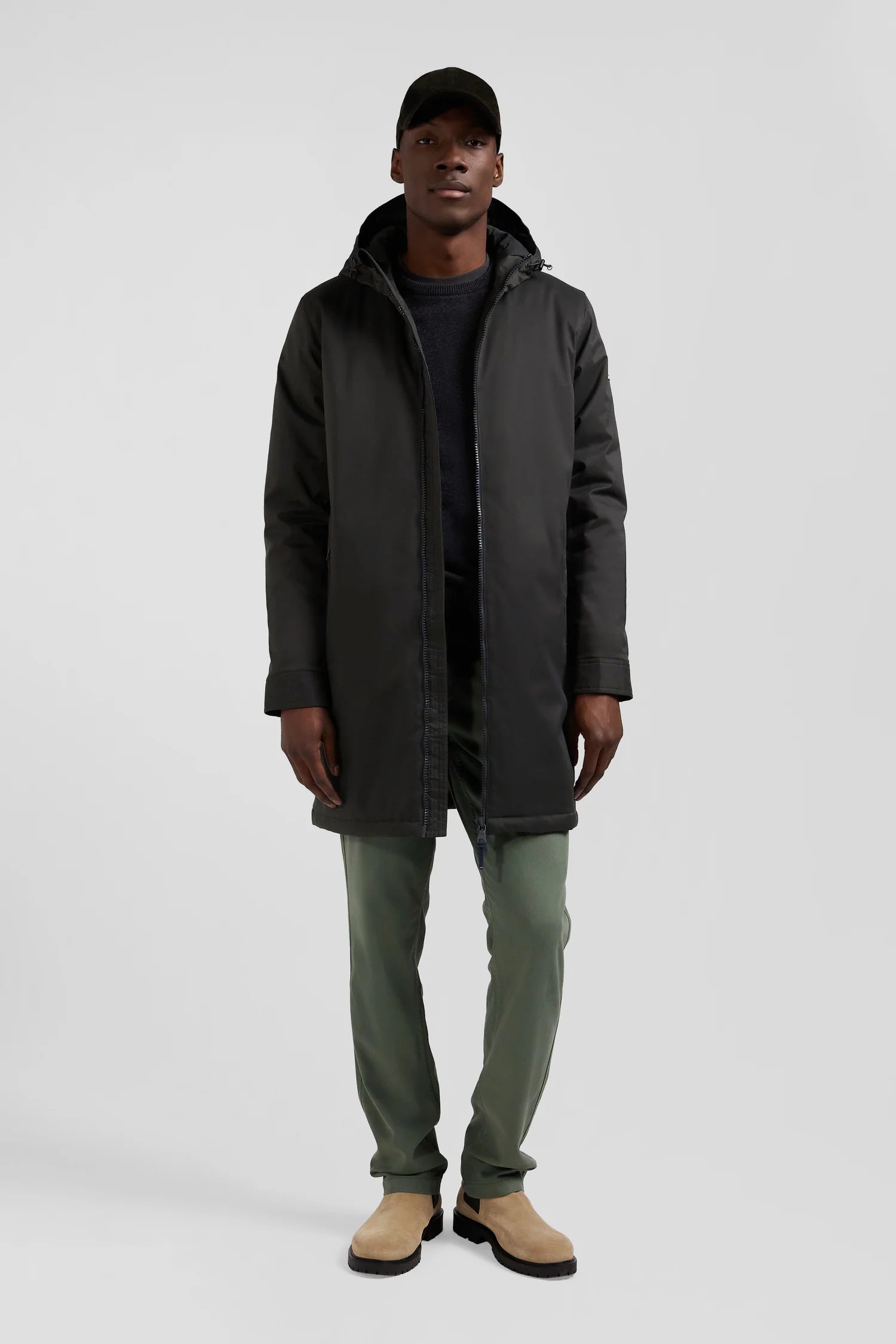 Parka Eden Park kaki pour homme | Georgespaul