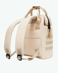 Petit sac à dos Cabaïa beige et poches interchangeables - Georgespaul