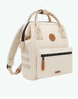 Petit sac à dos Cabaïa beige et poches interchangeables - Georgespaul