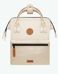 Petit sac à dos Cabaïa beige et poches interchangeables - Georgespaul