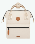 Petit sac à dos Cabaïa beige et poches interchangeables - Georgespaul