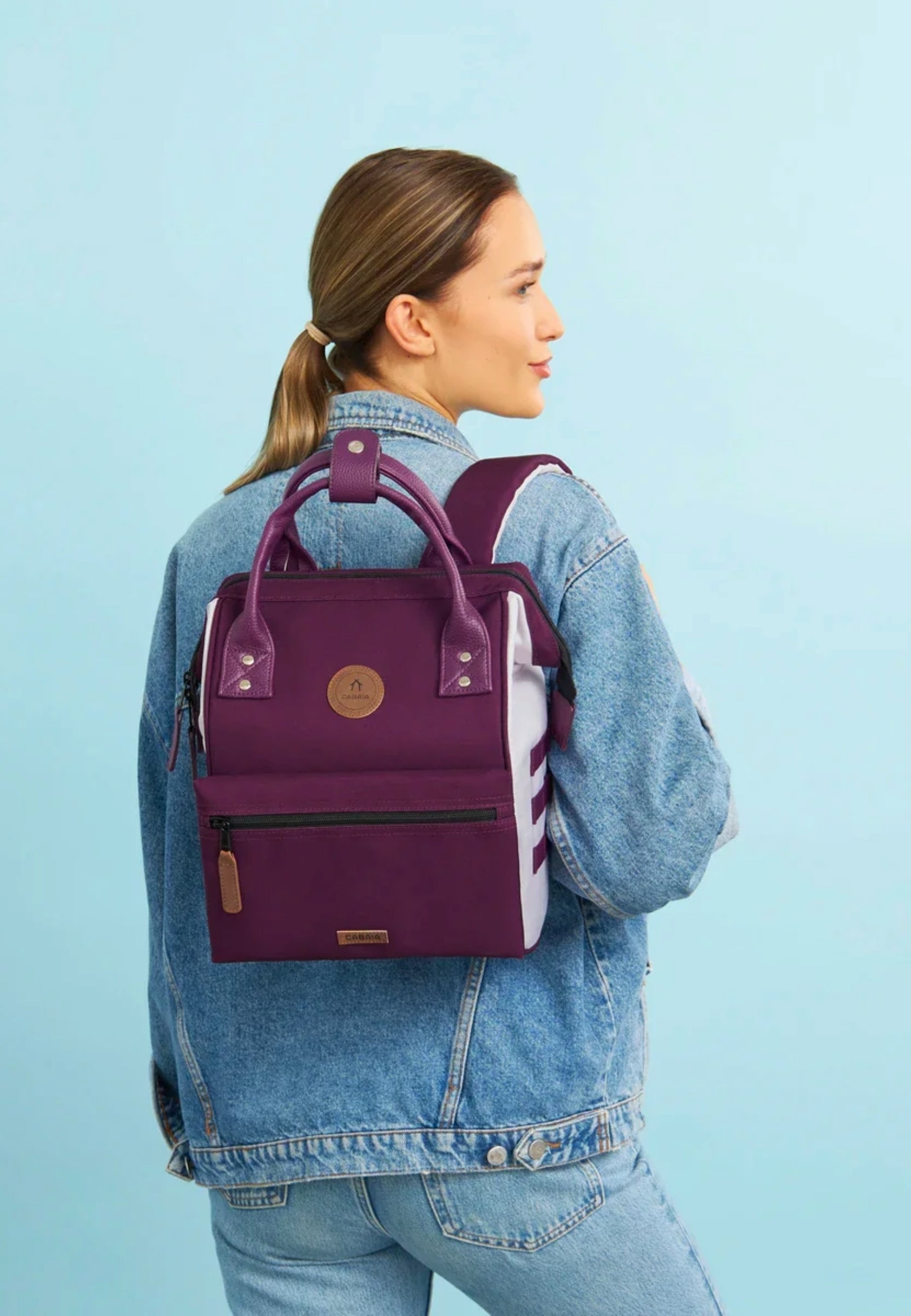 Petit sac à dos Kingston Cabaïa violet | Georgespaul