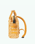 Petit sac à dos à motifs Cabaïa jaune - Georgespaul