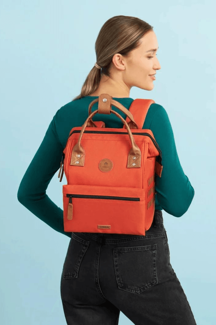 Petit sac à dos Cabaïa orange - Georgespaul