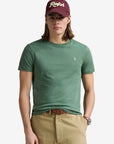 T-Shirt Ralph Lauren vert en coton