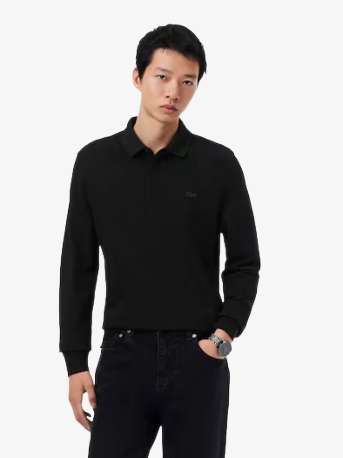 Polo-ML-Noir-Lacoste-PH2481-00-031-profil