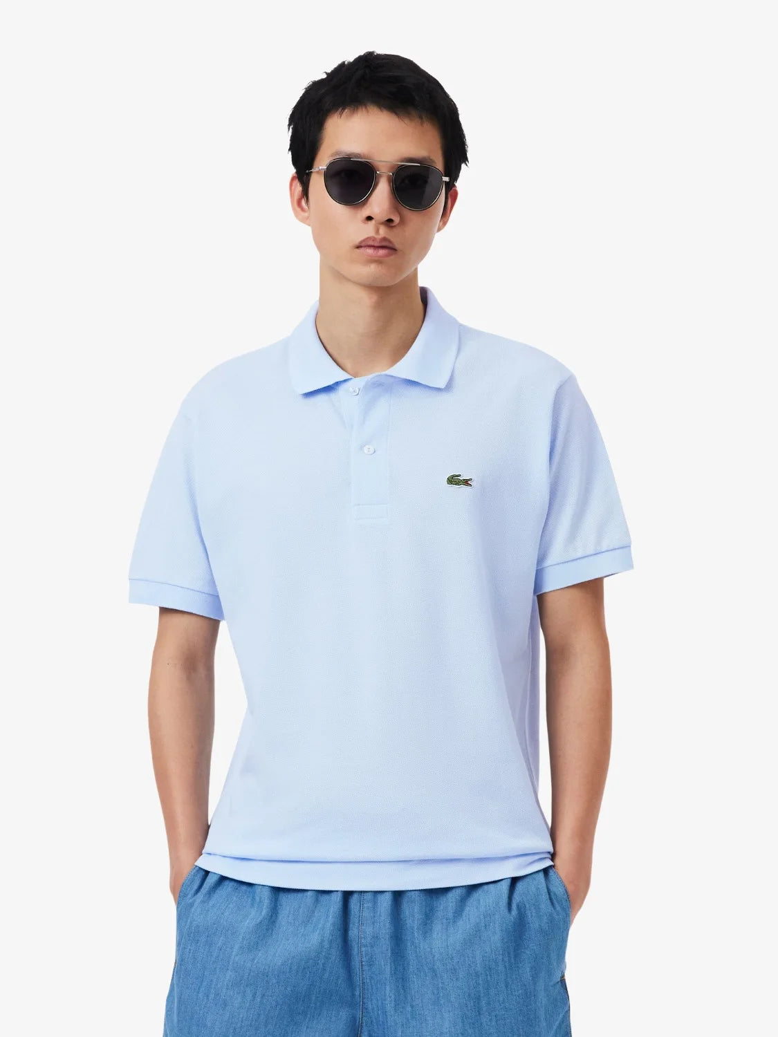 Polo-bleu-Lacoste-L1212-00-T01-buste