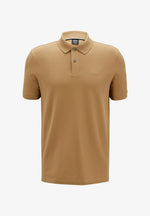 Afbeelding in Gallery-weergave laden, Polo BOSS beige en coton pour homme I Georgespaul
