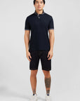 Polo Eden Park noir pour homme | Georgespaul       