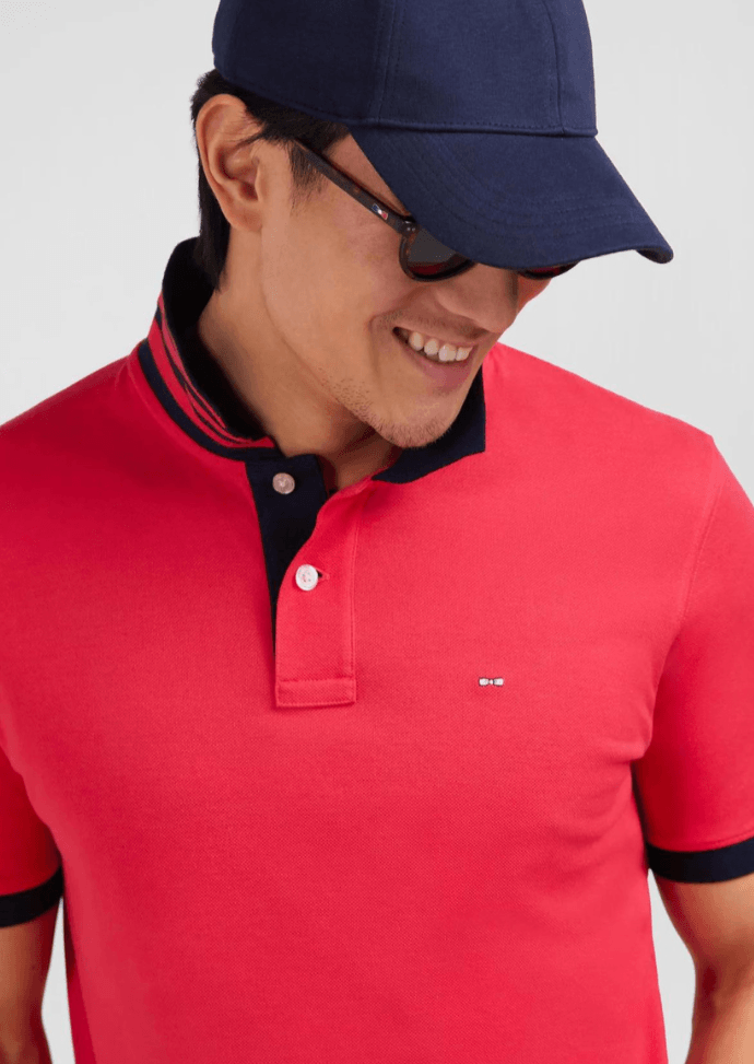 Polo Eden Park rouge - Georgespaul