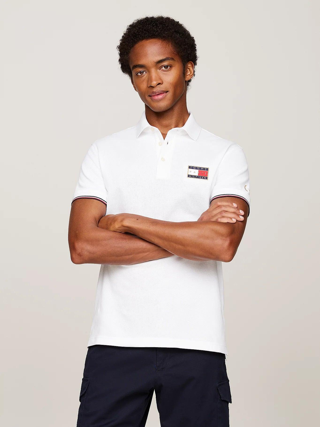 Polo Tommy Hilfiger blanc - Georgespaul