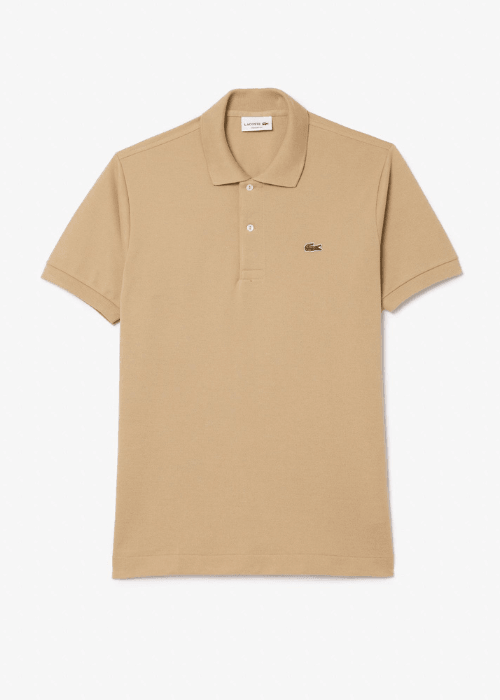 Polo L.12.12 Lacoste beige - Georgespaul