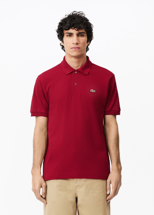 Polo L.12.12 Lacoste bordeaux - Georgespaul