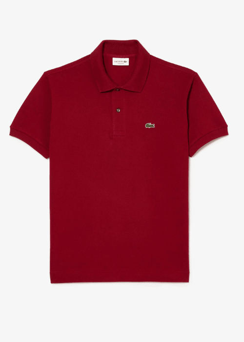 Polo L.12.12 Lacoste bordeaux - Georgespaul