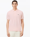 Polo L.12.12 Lacoste rose clair - Georgespaul