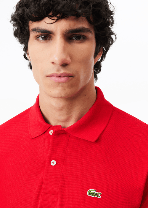 Polo L.12.12 Lacoste rouge - Georgespaul