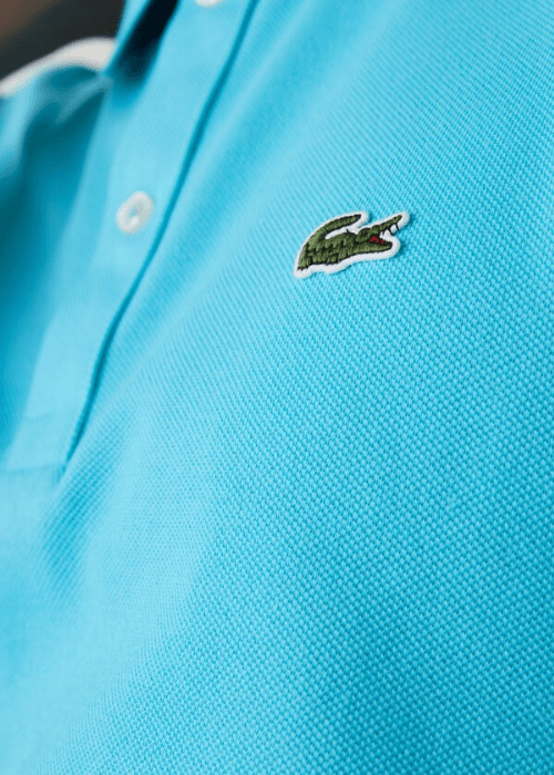 Polo Lacoste bleu Georgespaul