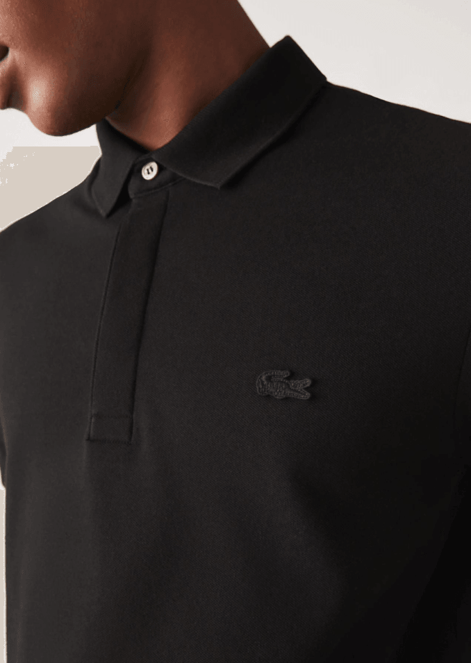 Polo Paris Lacoste noir - Georgespaul