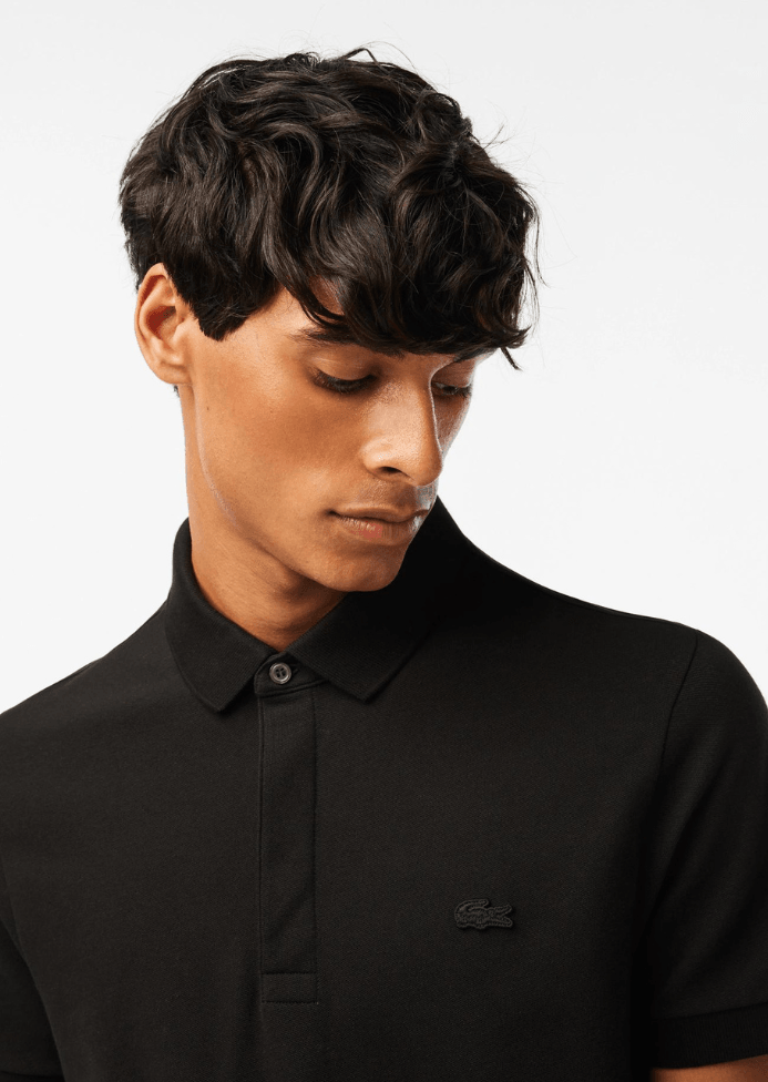 Polo Paris Lacoste noir - Georgespaul