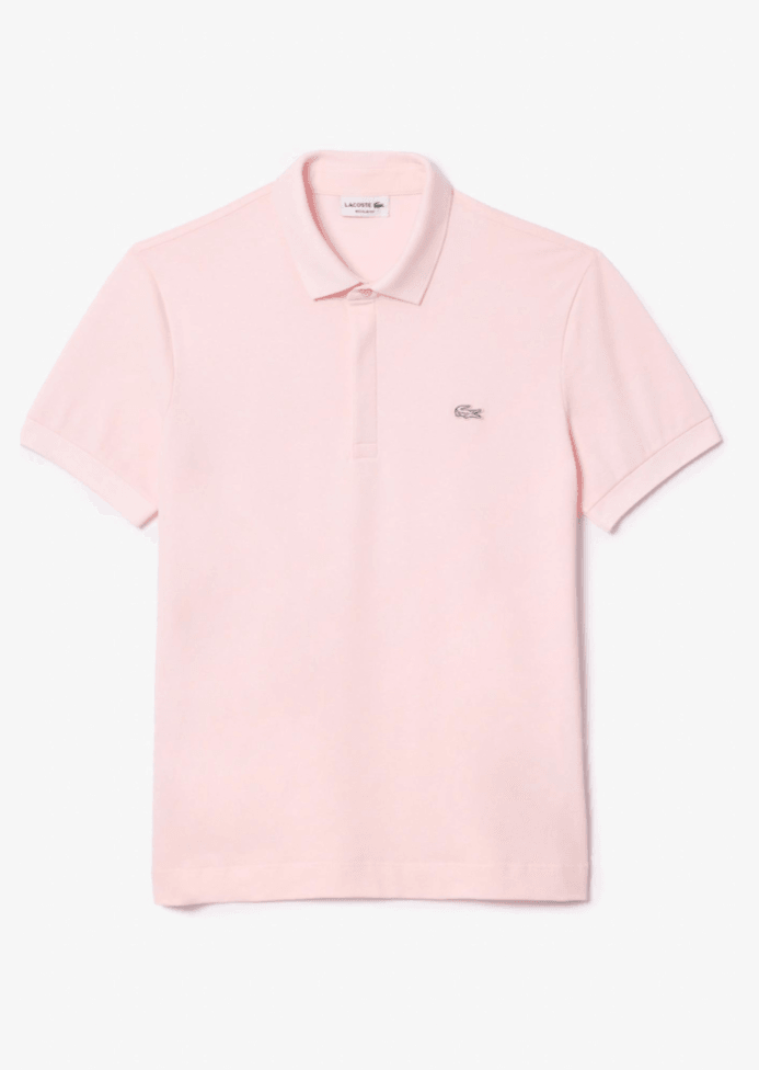 Polo Paris Lacoste rose clair - Georgespaul