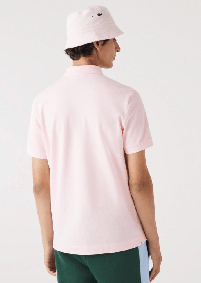 Polo Paris Lacoste rose clair - Georgespaul