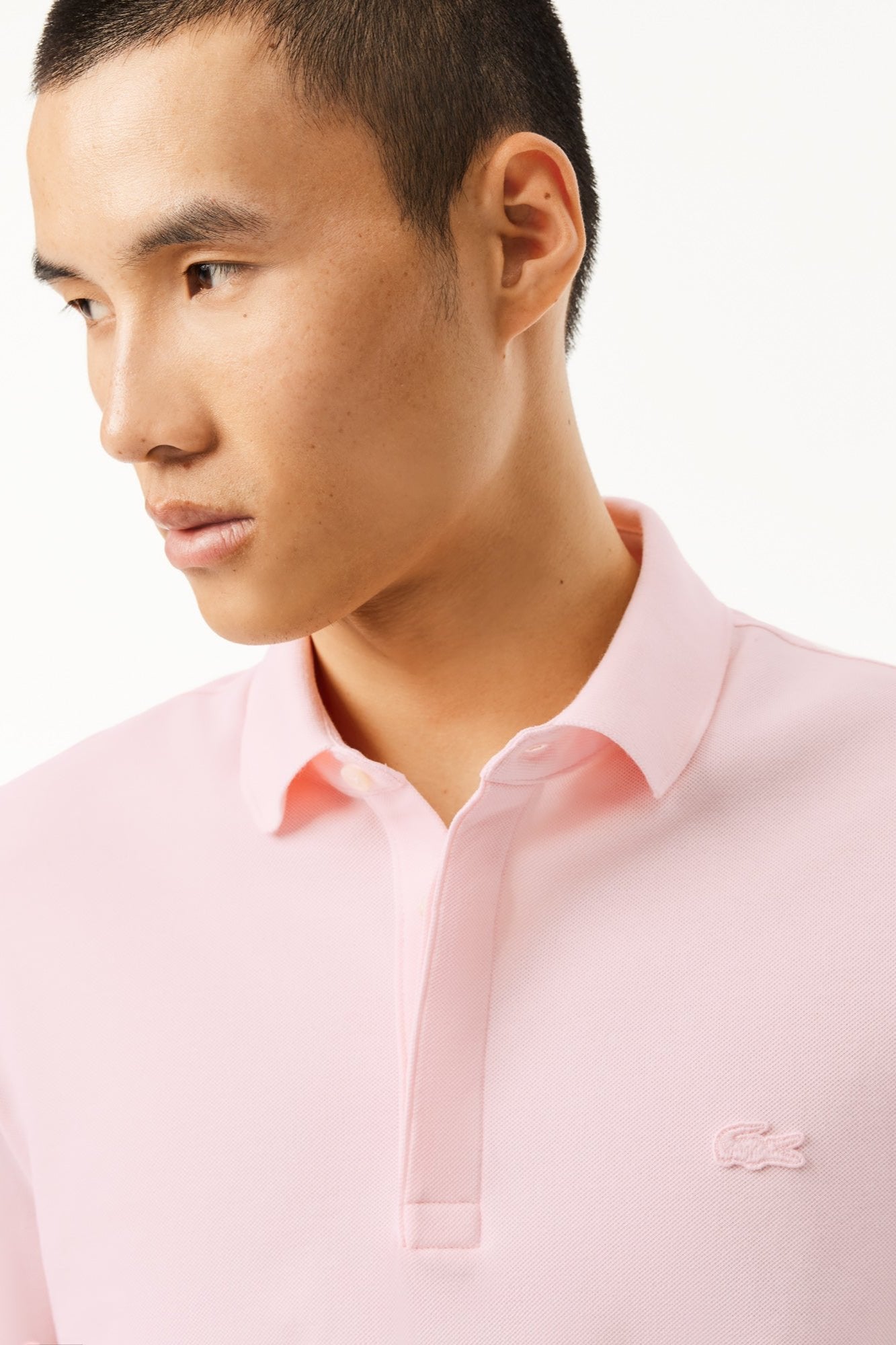 Polo Paris Lacoste rose - Georgespaul