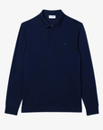 Polo Paris manches longues Lacoste marine - Georgespaul