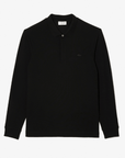 Polo Paris manches longues Lacoste noir - Georgespaul