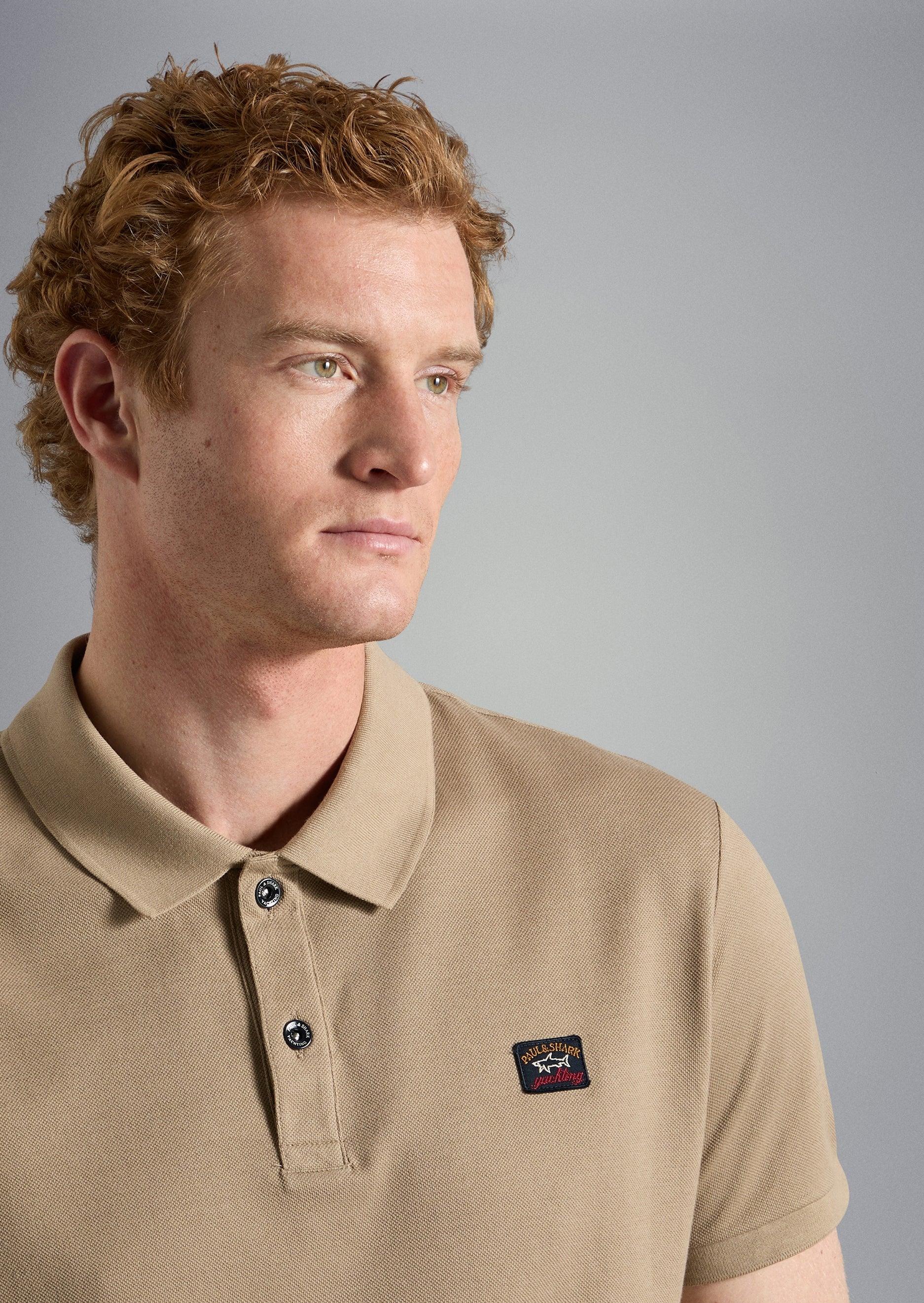 Polo Paul & Shark beige - Georgespaul